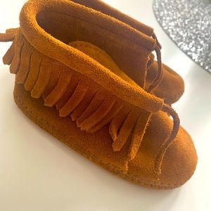 Minnetonka baby moccasins
